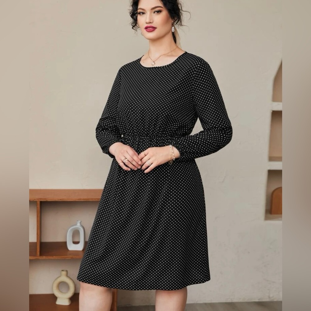 Black Polka Dot dress